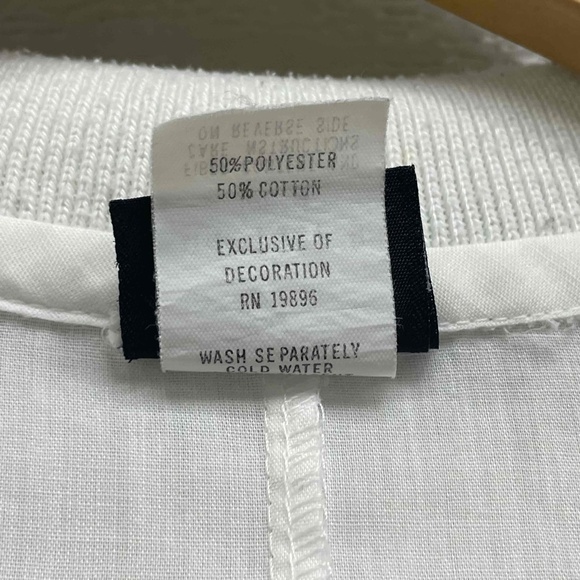 Vintage Dotti Geometric Oversized Long Wide Button Down Shirt medium batwing - Picture 7 of 10